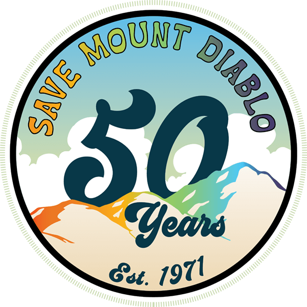 Home Save Mount Diablo   50th Anniversary Logo 