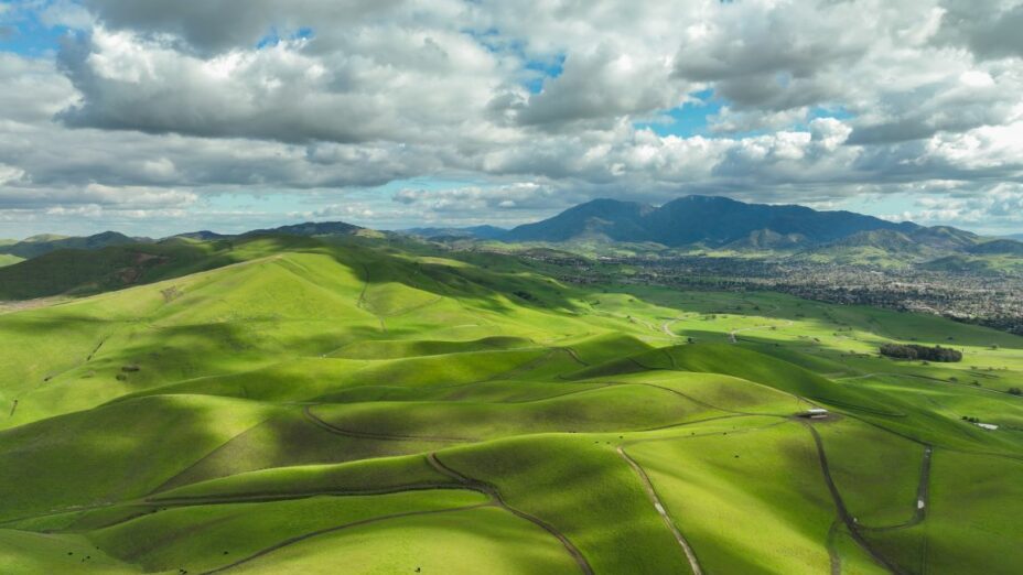 pittsburg faria hills drone image