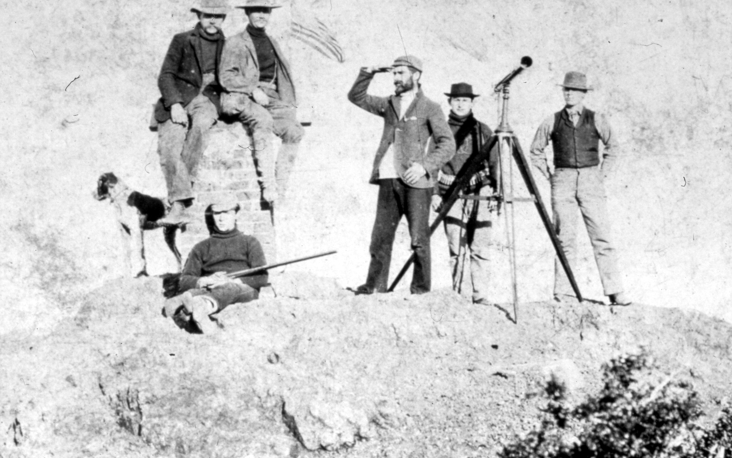 1896 Alpine Hiking Club on Mount Diablo by Mike Dillon