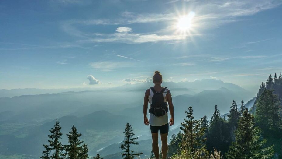 photo of hiker