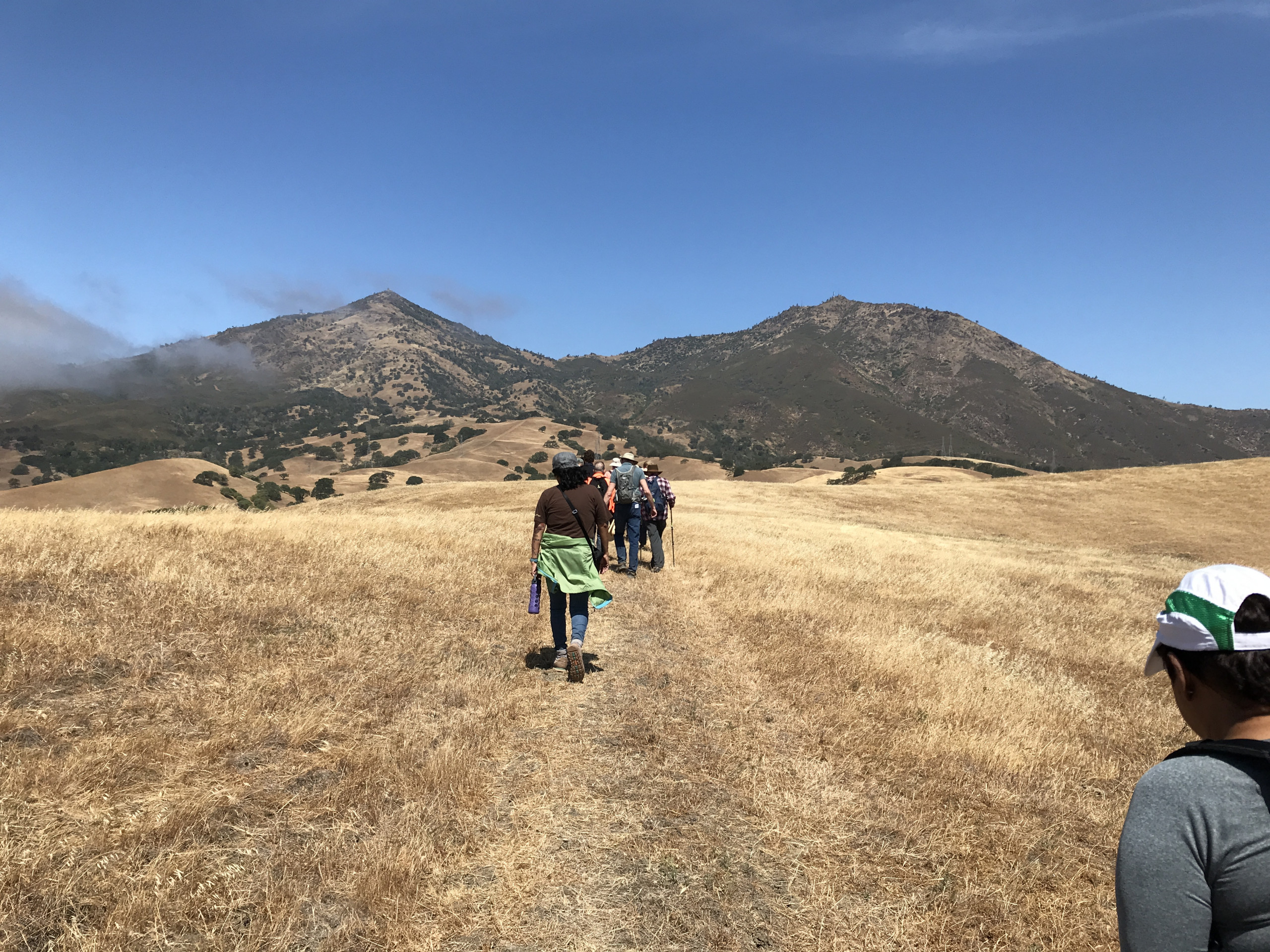 Hikers at Curry Canyon Ranch