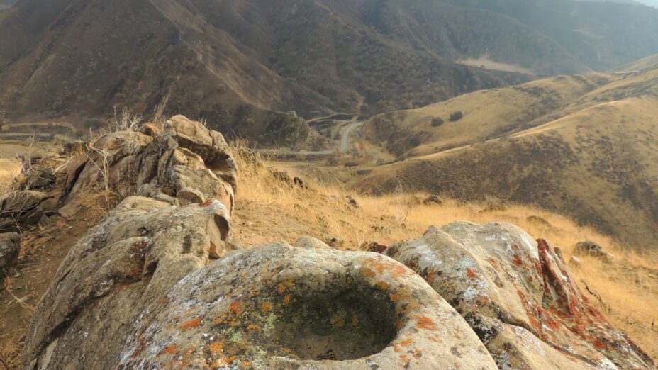 Rock formations at Del Puerto Canyon