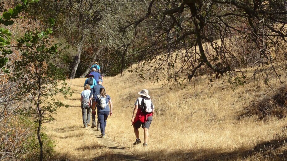 People hiking