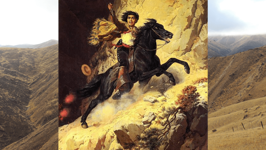 Painting of Joaquín Murieta