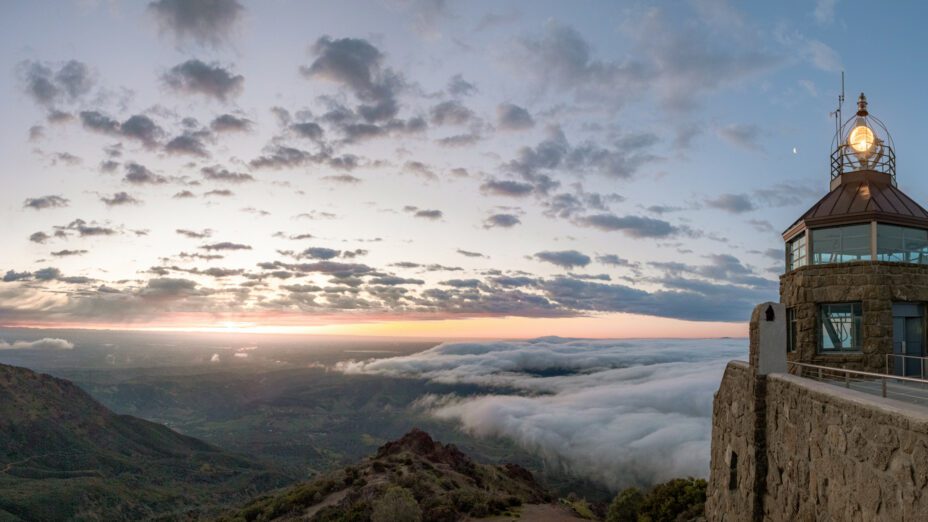 Sunrise from the Mount Diablo Beacon