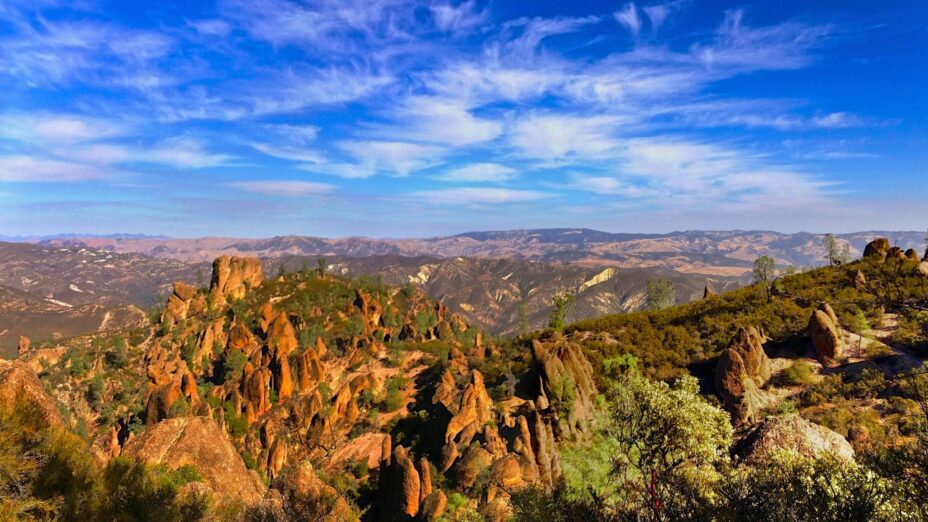 Landscape at Pinnacles National Park