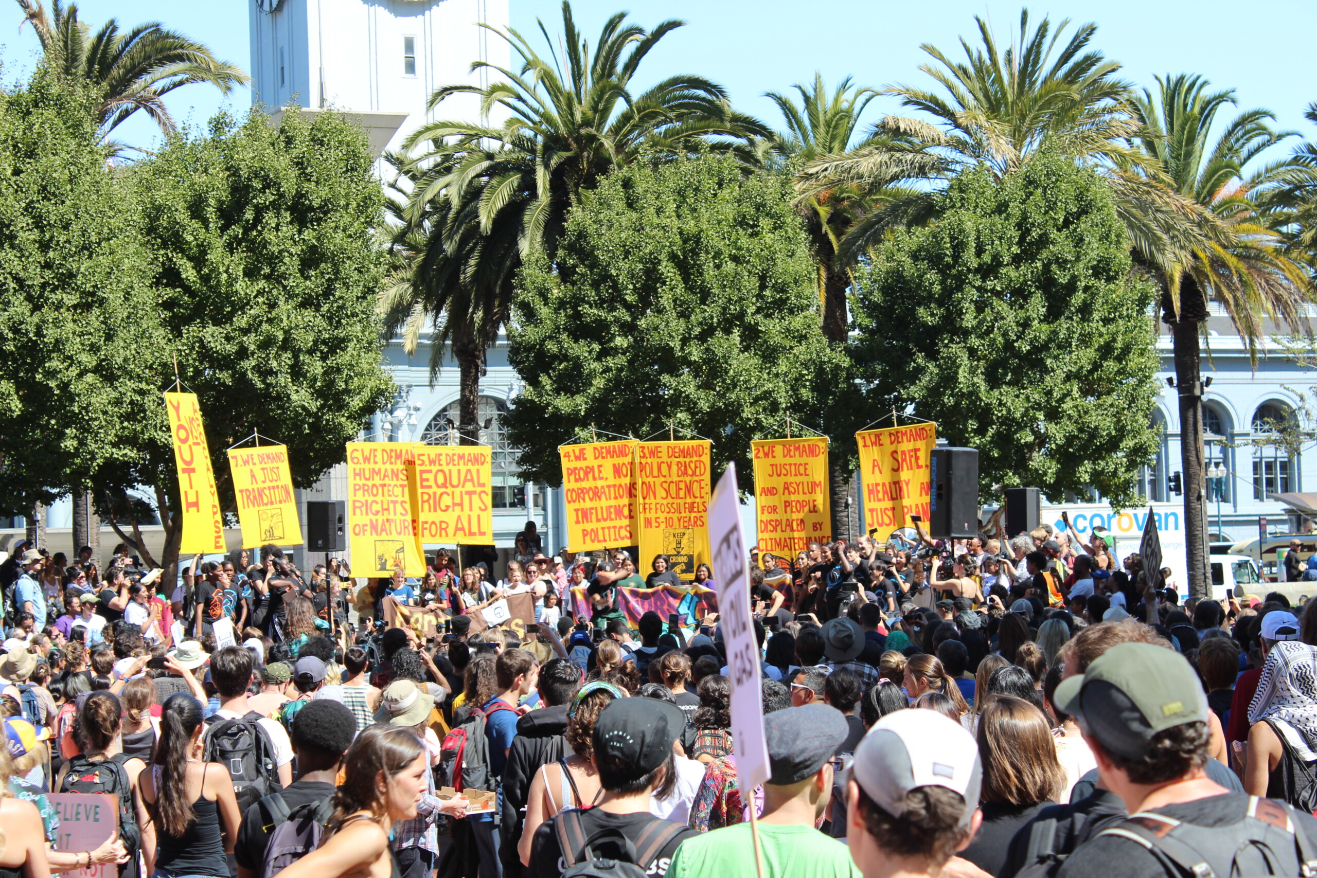 Protestors rally in San Francisco
