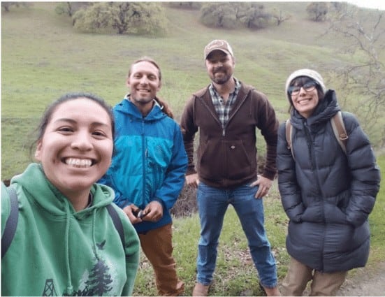 Roxana Lucero, Sean Burke, Peter Townley, and Denise Castro