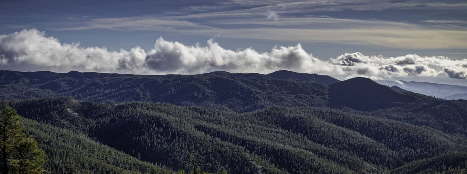 The Diablo Range has many ridges