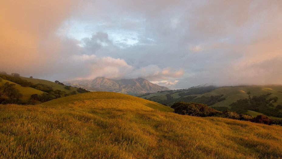 Mount Diablo at sunrise