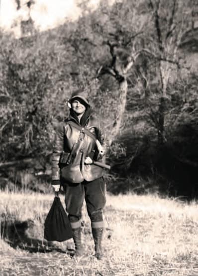 a young mary bowerman on mount diablo