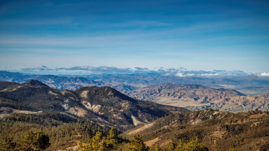 View from San Benito Mountain