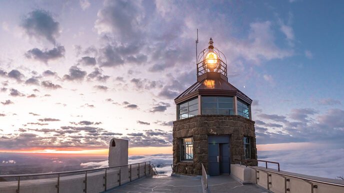 The Beacon at sunrise