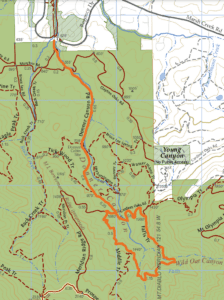 mount diablo waterfall trail map