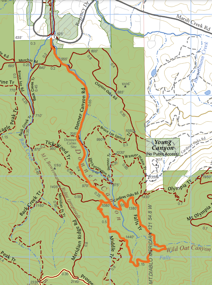 Mount Diablo State Park: Donner Canyon and the Falls Trail - Save Mount ...