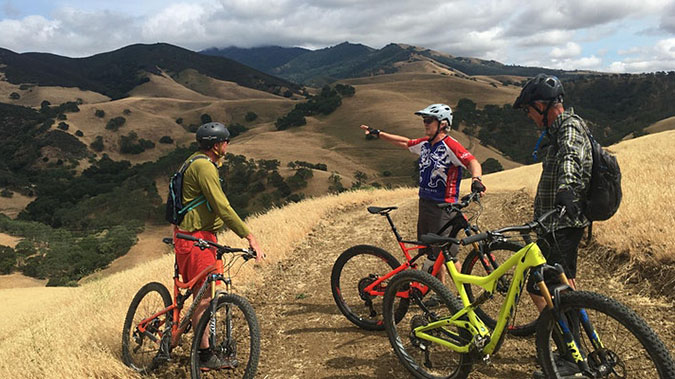 mountain biking near Mount Diablo