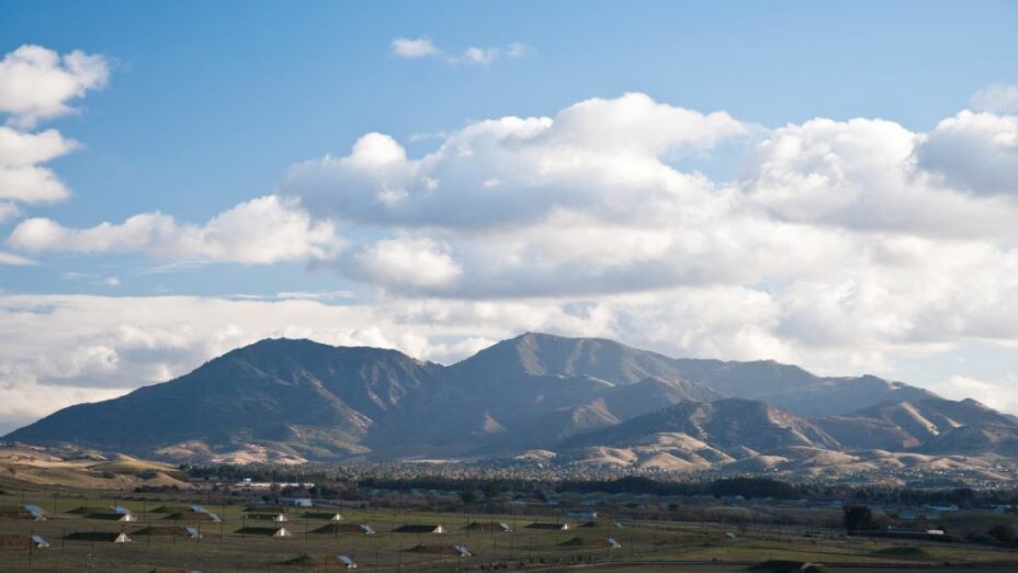 View of Mount Diablo from the former Concord Naval Weapons Station