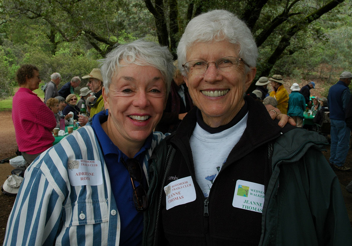 Jeanne Thomas at her 80th birthday celebration