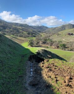 erosion on trails. Curry Canyon Ranch Lower 200 (haley sutton)
