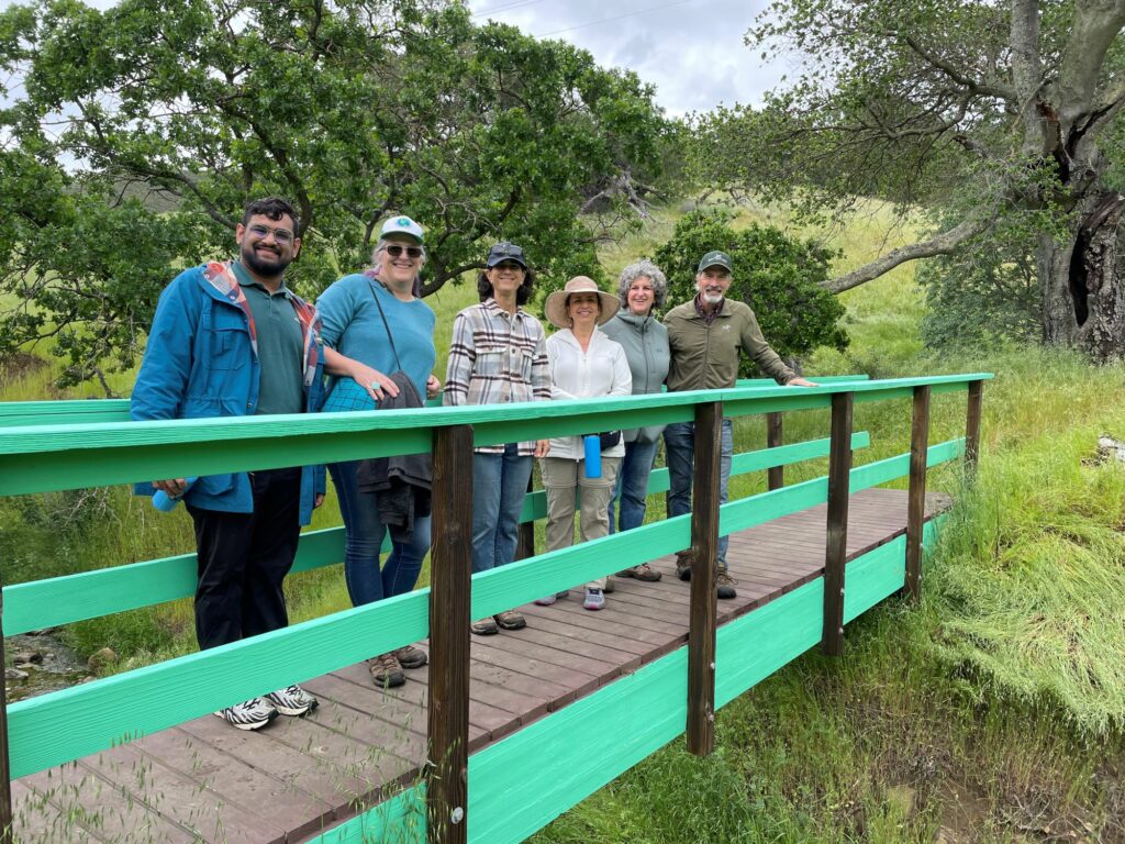 group of six on mangini's galindo creek bridge