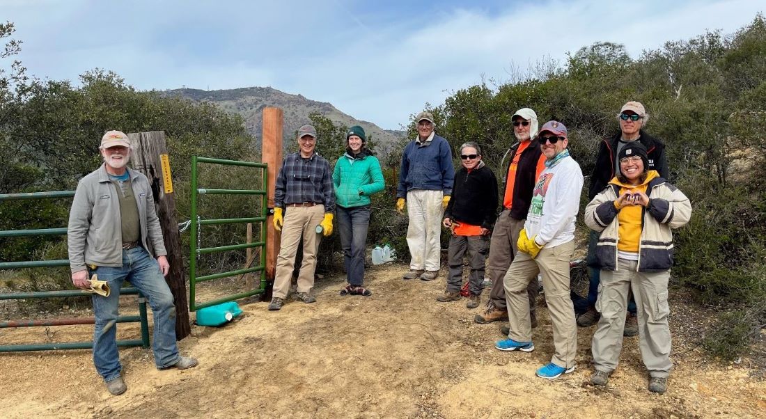 Save Mount Diablo S Annual Report 2022 2023 Save Mount Diablo   Volunteers On Knobcone Point Road SB February 2023 