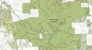 map of mount diablo state park