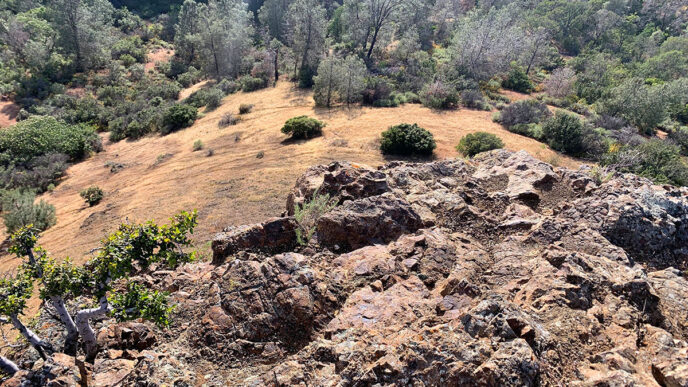 Mitchell Rock in Mount Diablo State Park