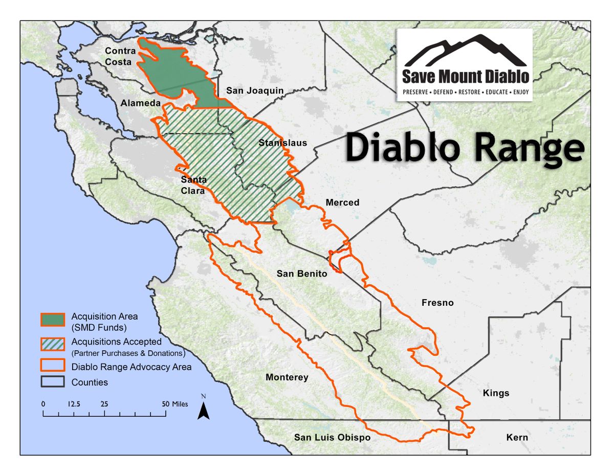 Save Mount Diablo expanded geographic area