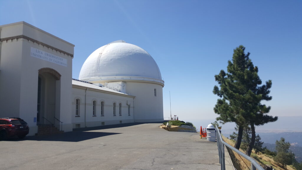 Lick Observatory, Mount Hamilton.