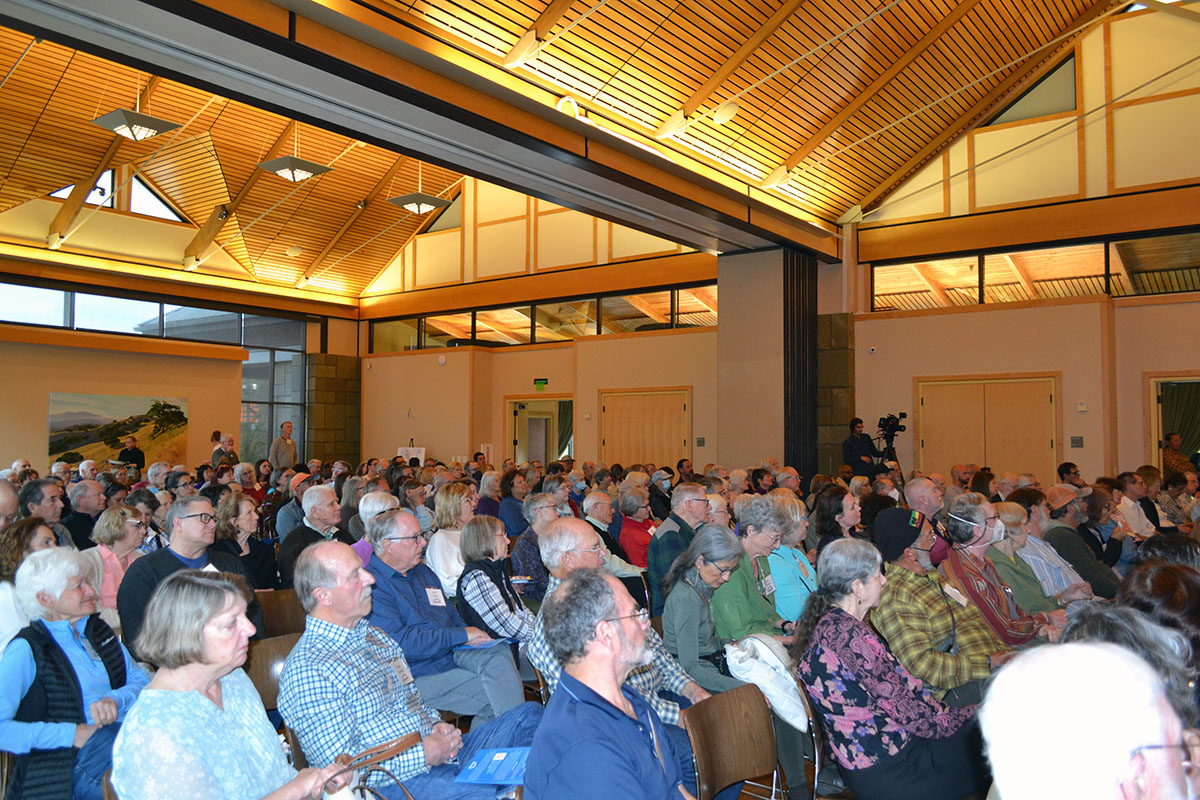 A big crowd at Diablo Range film premiere