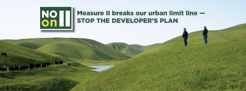 Measure II Breaks the Urban Limit Line—Stop the Developer's Plan