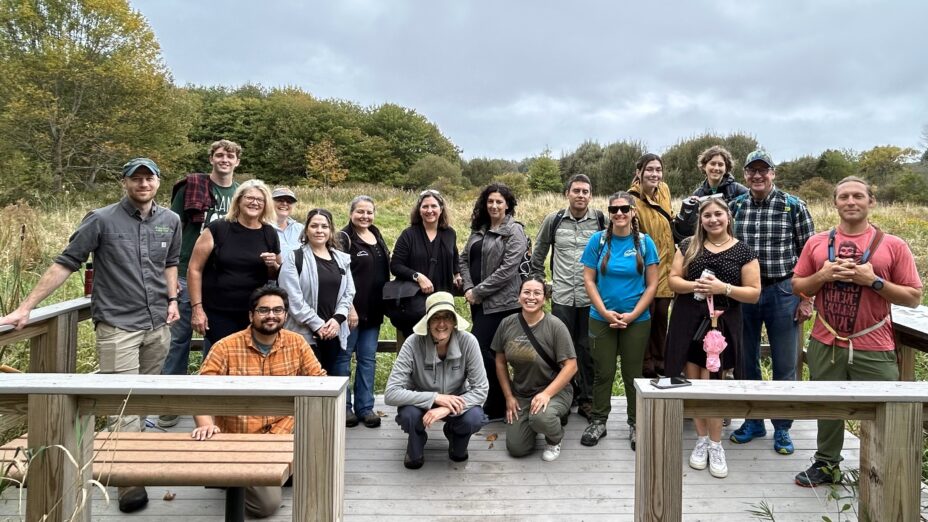 Save Mount Diablo and Aquidneck Land Trust staff