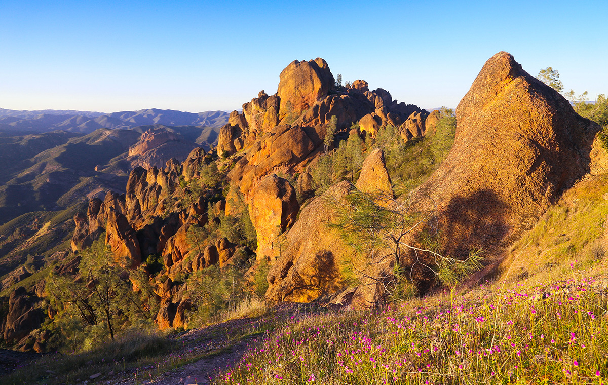 The High Peaks Trail in Pinnacles National Park