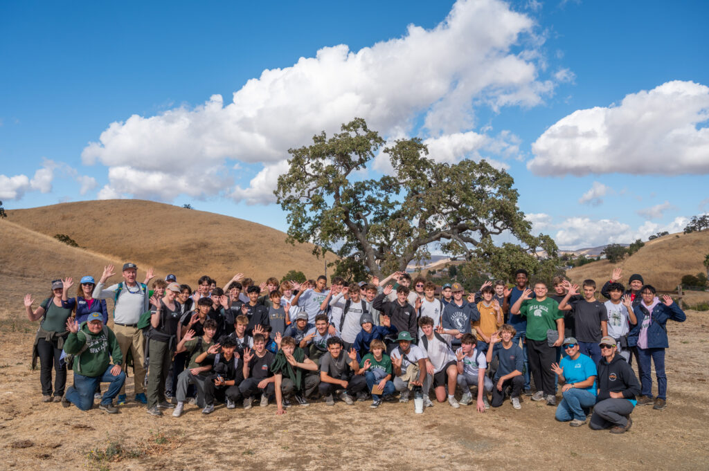 Diablo Conservation Agreement at Mangini Preserve Group Photo!