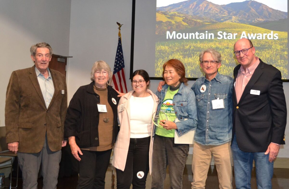 Protect San Benito receives Mountain Star Award.