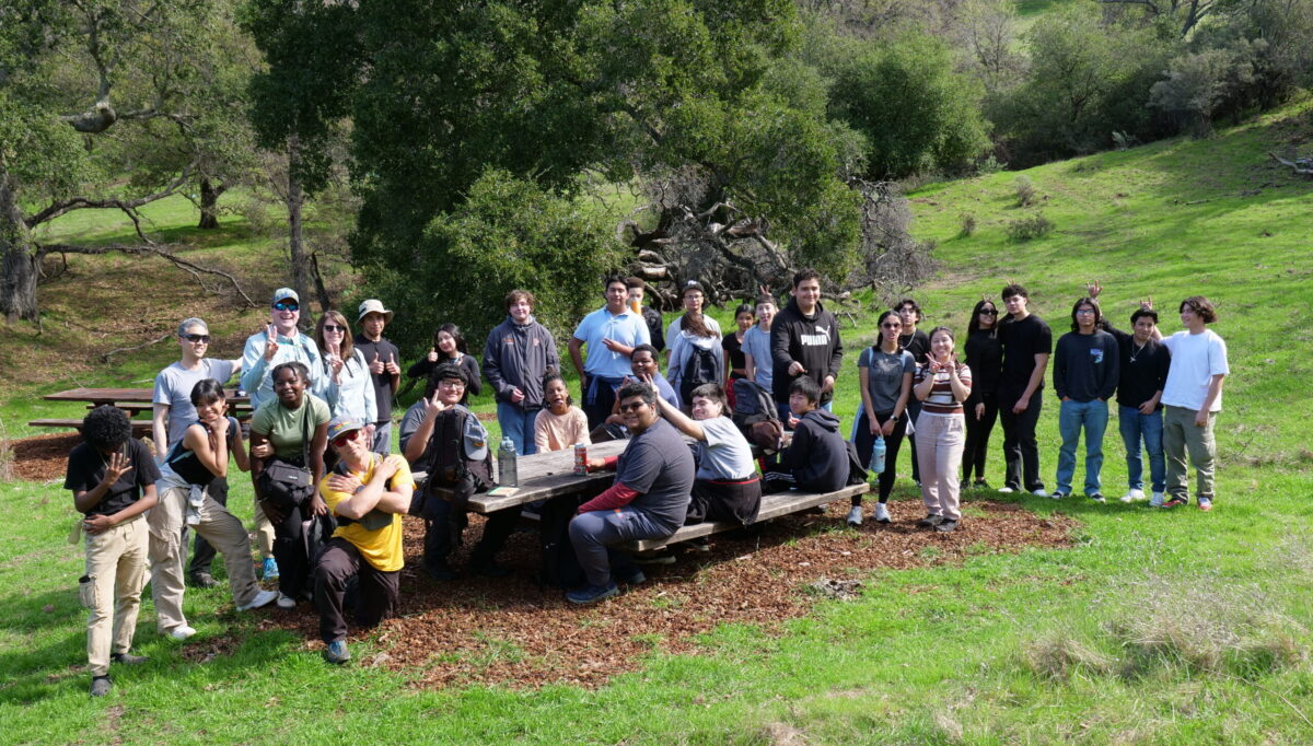 Pittsburg High Diablo Conservation Experience at Mangini Preserve.