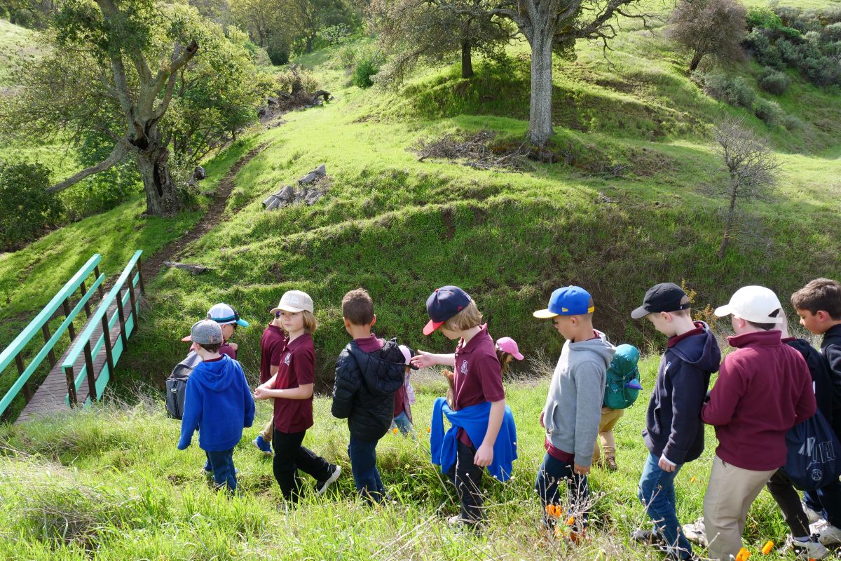 young diablo explorers at mangini preserve