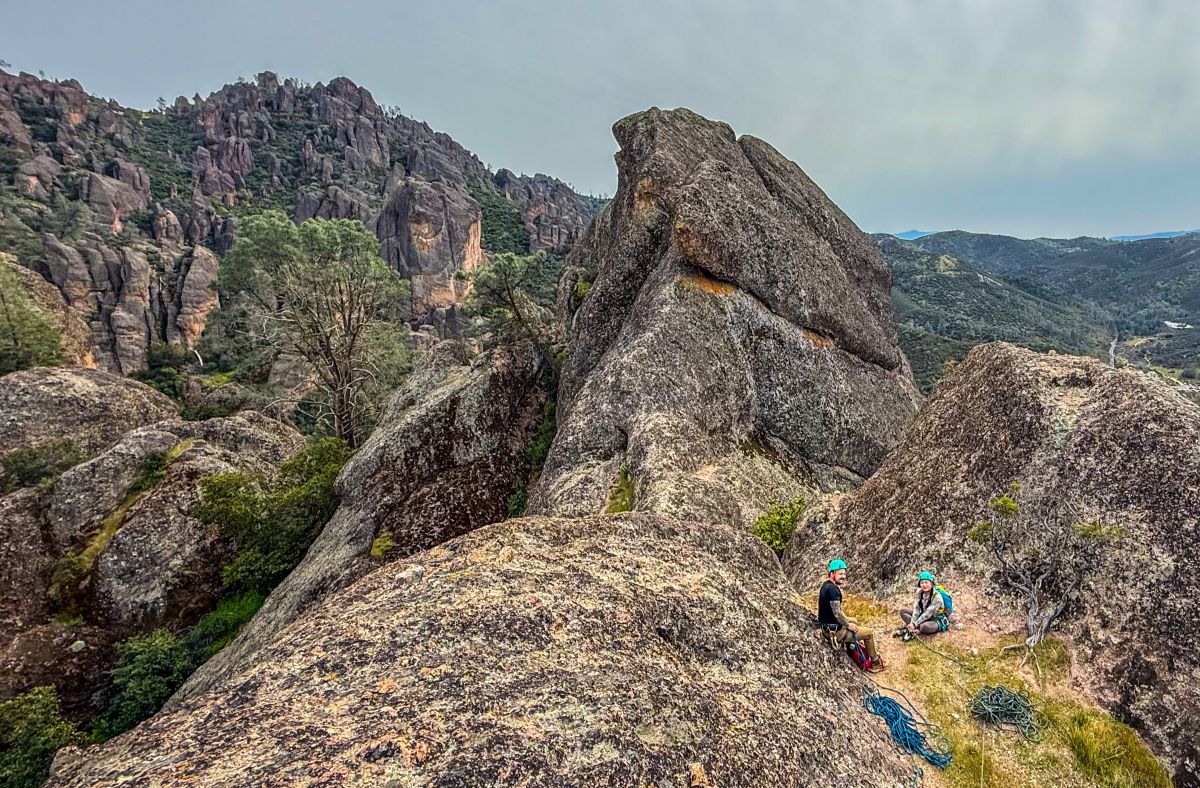 rock climbing at pinnacles national park